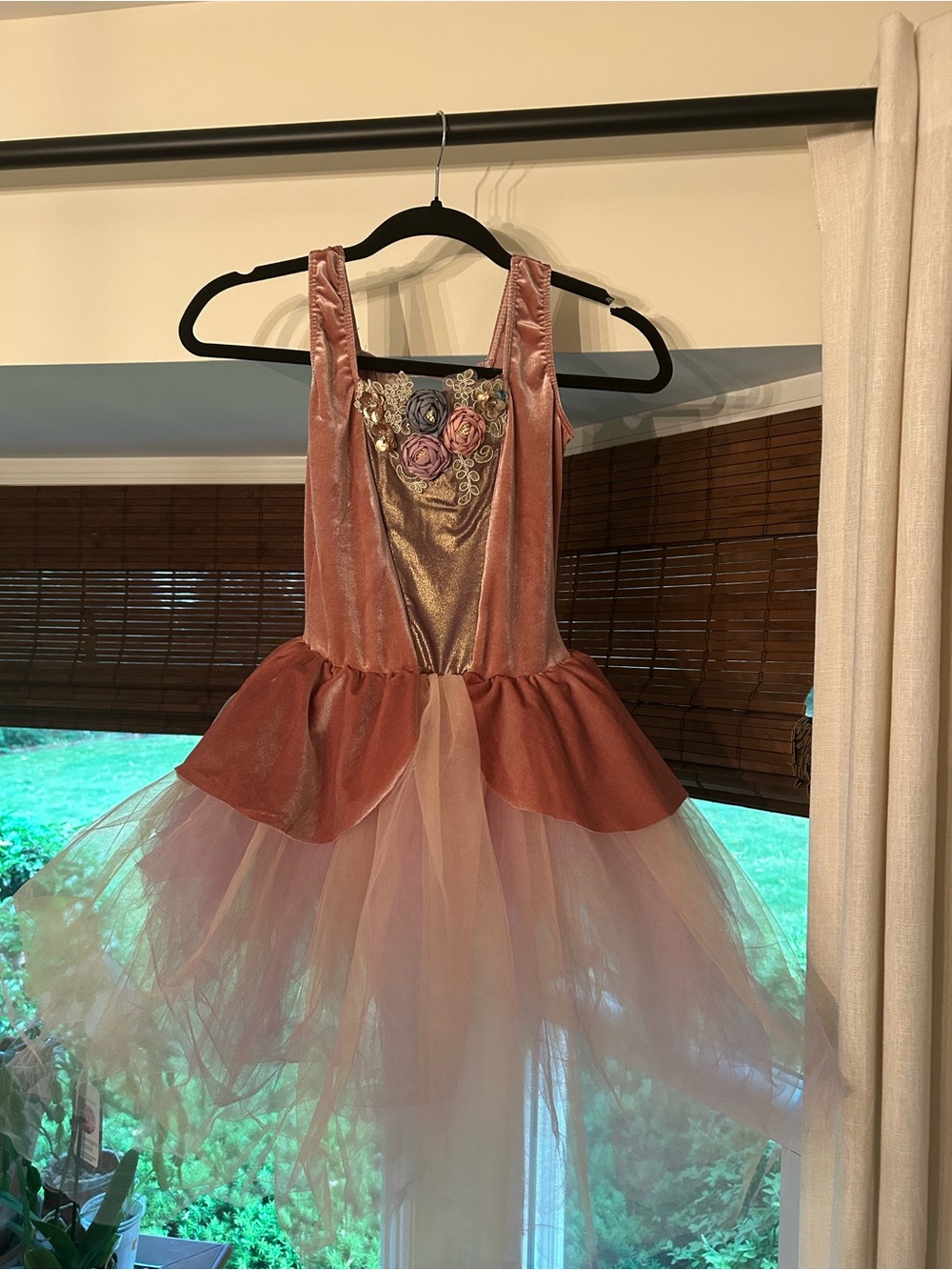 Revolution Dusty Rose and Pink Floral Tutu Costume